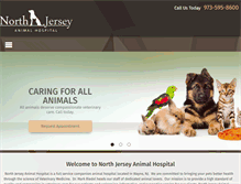 Tablet Screenshot of northjerseyanimalhospital.com